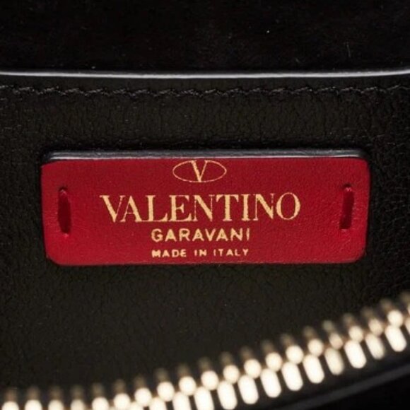 Valentino Black Pebbled Leather No Limit Crossbody Bag - Picture 8 of 12